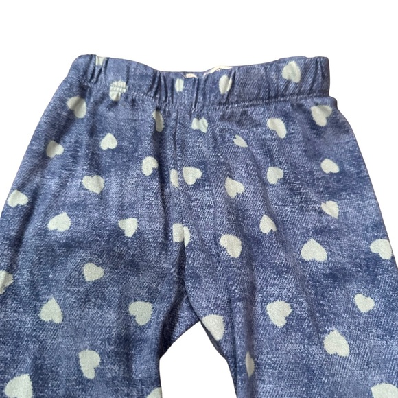 Btween 18 months girls 3 piece set sweater sweats and headband blue with unicorn - Picture 8 of 9